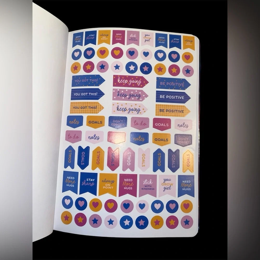 Holographic Journal with Stickers